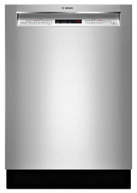 Bosch 300 Series Recessed Handle Built-In Dishwasher – SHEM63W55N - Dishwasher in Stainless Steel