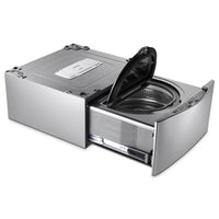 LG TWIN Wash™ 1.1 Cu. Ft. SideKick™ 27" Pedestal Washer - WD100CV - Washer in Graphite