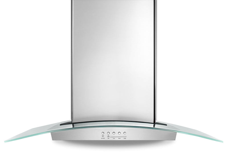 Whirlpool 30" Glass Range Hood – WVW75UC0DS - Range Hood in Stainless Steel