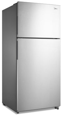 Midea 18 Cu. Ft. Top-Freezer Refrigerator - MT18DDSCR1RCM - Refrigerator in Stainless Steel