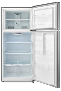 Midea 18 Cu. Ft. Top-Freezer Refrigerator - MT18DDSCR1RCM - Refrigerator in Stainless Steel