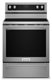 KitchenAid 6.4 Cu. Ft. Freestanding Electric Range – YKFEG510ESS - Electric Range in Stainless Steel