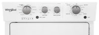 Whirlpool® 4.0 cu.ft Gas Stacked Laundry Center 9 Wash cycles and AutoDry™ - Laundry Centre in White