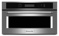 KitchenAid 1.4 Cu. Ft. 30" Built-In Convection Microwave Oven - Stainless Steel - Built-In Microwave in Stainless Steel