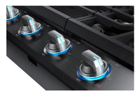 Samsung 36" 5-Burner Gas Cooktop with Bluetooth - NA36N7755TG/AA - Gas Cooktop in Black Stainless