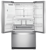 Whirlpool 27 Cu. Ft. French-Door Refrigerator in Fingerprint-Resistant Stainless Steel – WRF757SDHZ - Refrigerator in Stainless Steel