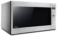 Panasonic® 2.2 Cu. Ft. Digital Countertop Microwave - Stainless Steel - Countertop Microwave in Stainless Steel