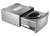 LG TWIN Wash™ 1.1 Cu. Ft. SideKick™ 27" Pedestal Washer - WD100CV - Washer in Graphite