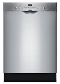 Bosch Ascenta® Series Recessed Handle Dishwasher - SHE3AR75UC - Dishwasher with Child Lock in Stainless Steel