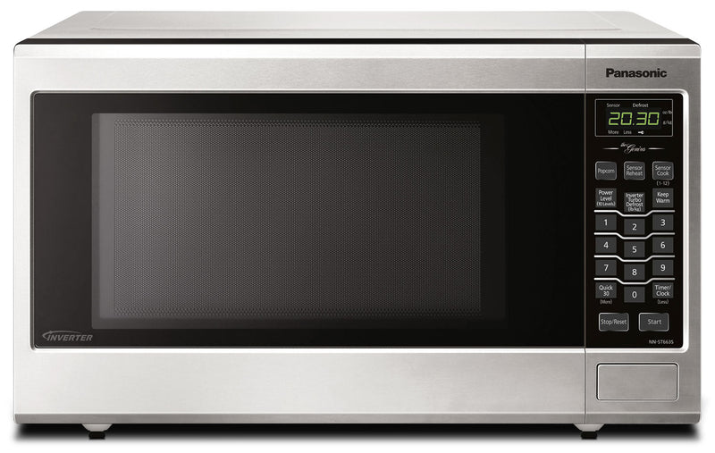 Panasonic 1.2 Cu. Ft. Countertop Microwave – NNST663SC - Countertop Microwave in Stainless Steel