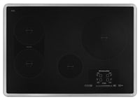 KitchenAid 30'' Electric Induction Cooktop – KICU509XSS - Electric Cooktop in Stainless Steel/Black