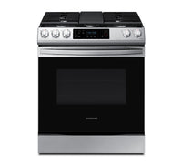 Samsung 6.0 Cu. Ft. Slide-In Gas Range with Fan Convection - NX60T8311SS/AA | Cuisinière à gaz encastrée Samsung de 6,0 pi3 à convection par ventilateur - NX60T8311SS/AA | NX60T83S