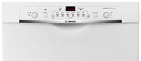 Bosch Ascenta 23.5" Built-In Undercounter Dishwasher - White - Dishwasher with Child Lock in White