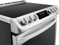 LG 6.3 Cu. Ft. Induction Slide-In Range with ProBake Convection and EasyClean – LSE4616ST - Electric Range in Stainless Steel