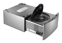 LG TWIN Wash™ 29" Sidekick™ Pedestal Washer - Graphite Steel - Washer in Graphite