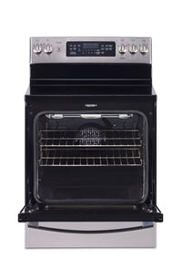 GE Profile 6.2 Cu. Ft. Freestanding Electric Range - PCB905YPFS | Cuisinière électrique amovible GE ProfileMC de 6,2 pi³ – PCB905YPFS | PCB905FS