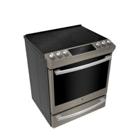 GE Profile 6.3 Cu. Ft. 5-Element Smooth-Top Electric Range – PCS940EMES|Cuisinière électrique GE Profile de 6,3 pi³ avec surface lisse à 5 éléments – PCS940EMES|PCS940ES