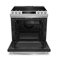 GE Profile 5.3 Cu. Ft. Electric Range with True European Convection - PCS940YMFS | Cuisinière électrique GE ProfileMC de 5,3 pi3 avec convection européenne véritable - PCS940YMFS/AC | PCS940FS