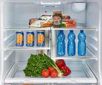 GE 23.8 Cu. Ft. French-Door Refrigerator with Space-Saving Icemaker – PFE24HSLKSS|Réfrigérateur GE de 23,8 pi³ à portes françaises avec machine à glaçons – PFE24HSLKSS|PFE24KSS