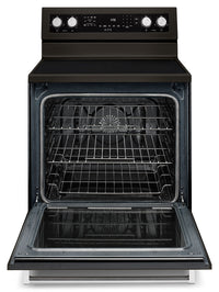 KitchenAid 6.4 Cu Ft. Five-Element Electric Convection Range - YKFEG500EBS - Electric Range in Black Stainless Steel