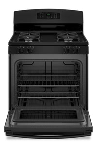 GE 5.0 Cu. Ft. Freestanding Gas Range – JCGBS60DEKBB - Gas Range in Black