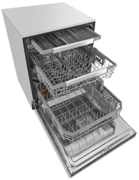 LG Top-Control Built-In Dishwasher with QuadWash™ – LDP6797BD - Dishwasher in Black Stainless Steel