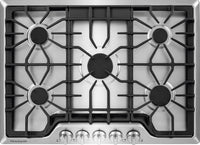 Frigidaire Gallery 30" 5-Burner Gas Cooktop – Stainless Steel - Gas Cooktop in Stainless Steel