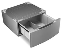 LG 29" Laundry Pedestal - Graphite Steel|Piédestal LG pour la buanderie de 15 po blanc avec tiroir de rangement - WDP5V|WDP5V