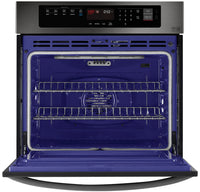 LG 4.7 Cu. Ft. Single Wall Oven – LWS3063BD - Electric Wall Oven in Black Stainless Steel