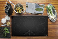GE Profile 36" Electric Cooktop with Built-In Touch Control – PP9036SJSS - Electric Cooktop in Stainless Steel