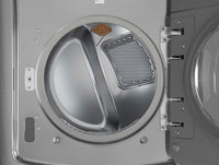 LG 9.0 Cu. Ft. Mega Capacity Electric Steam Dryer – Graphite Steel - Dryer in Graphite