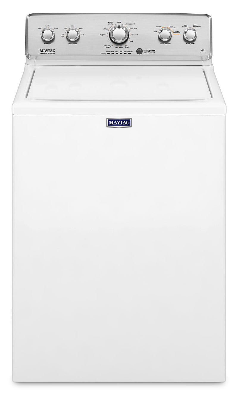 Maytag 4.9 Cu. Ft. Top-Load Washer – MVWC565FW - Washer in White