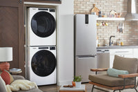 Whirlpool 5.8 Cu. Ft. Front-Load Washer and 7.4 Cu. Ft. Gas Dryer - White | Laveuse à chargement frontal de 5,8 pi³ et sécheuse à gaz de 7,4 pi³ de Whirlpool - blanches | WHFL665G