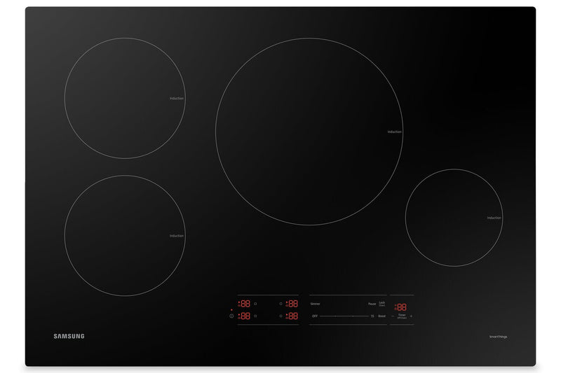 Samsung 30" Smart Induction Cooktop - NZ30A3060UK/AA | Surface de cuisson intelligente à induction Samsung de 30 po - NZ30A3060UK/AA | NZ30A3BB
