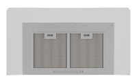 Broan Elite 36" Curved Glass Chimney Range Hood - EW4636SS - Range Hood in Stainless Steel