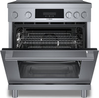 Bosch 800 Series 3.9 Cu. Ft. Electric Induction Range - HIS8055C | Cuisinière électrique à induction Bosch de série 800 de 3,9 pi3 - HIS8055C | HIS8055C