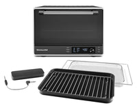 KitchenAid Dual Convection Countertop Oven with Air Fry - KCO224BM | Four de comptoir KitchenAid à convection double avec friture à air chaud - KCO224BM | KCO224BB