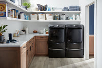 Maytag 15.5" H Laundry Pedestal w/Storage Drawer - Volcano Black | Piédestal de buanderie Maytag de 15,5 po de hauteur avec tiroir de rangement - Noir | XHPC155B