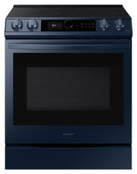 Samsung Bespoke 6.3 Cu. Ft. Slide-In Electric Range with True Convection - NE63A8711QN/AC | Cuisinière électrique encastrée Bespoke Samsung de 6,3 pi3 à convection véritable - NE63A8711QN/AC | NE63A8NS
