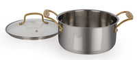 Cuisinart Metal Expressions 9-Piece Stainless Steel Cookware Set - 71-9BGDC | Batterie de cuisine 9 pièces Cuisinart de la série Metal Expressions en acier inoxydable - 71-9BGDC | 719BGDCS