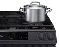 Samsung Bespoke 6 Cu. Ft. Gas Range with Air Fry - NX60T8711SG/AA | Cuisinière à gaz Bespoke Samsung de 6 pi3 avec friture à air chaud - NX60T8711SG/AA | NX60T87G