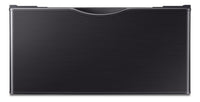 Samsung 27" Laundry Pedestal - WE402NV/A3 - Laundry Pedestal in Black Stainless Steel