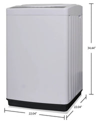 Danby 1.6 Cu. Ft. Compact Top-Load Washer - DWM055A1WDB-6 | Danby, 1,6 pi³ Laveuse compacte à chargement par le haut - DWM055A1WDB-6 | DWM055WD