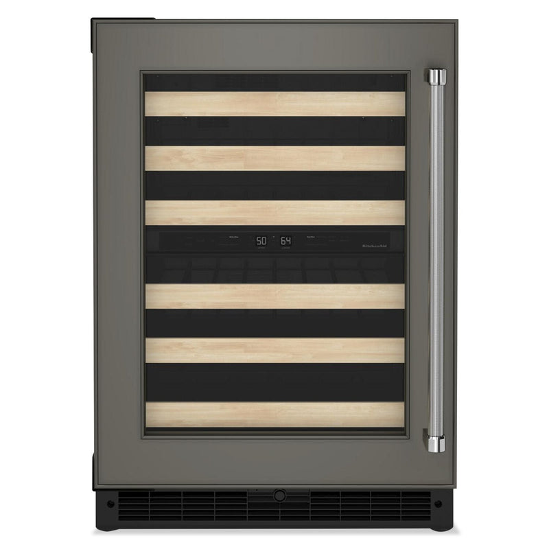 KitchenAid 5 Cu. Ft. 46-Bottle Panel-Ready Wine Cellar - KUWL214KPA | Cellier KitchenAid de 5 pi3 à panneau personnalisable pour 46 bouteilles - KUWL214KPA | KUWL214P