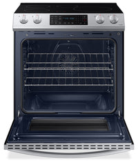 Samsung 6.3 Cu. Ft. Slide-In Electric Induction Range with Air Fry - NE63B8411SS/AC | Cuisinière électrique encastrée Samsung de 6,3 pi3 induction, friture à air Air Fry - NE63B8411SS/AC | NE63B8SS