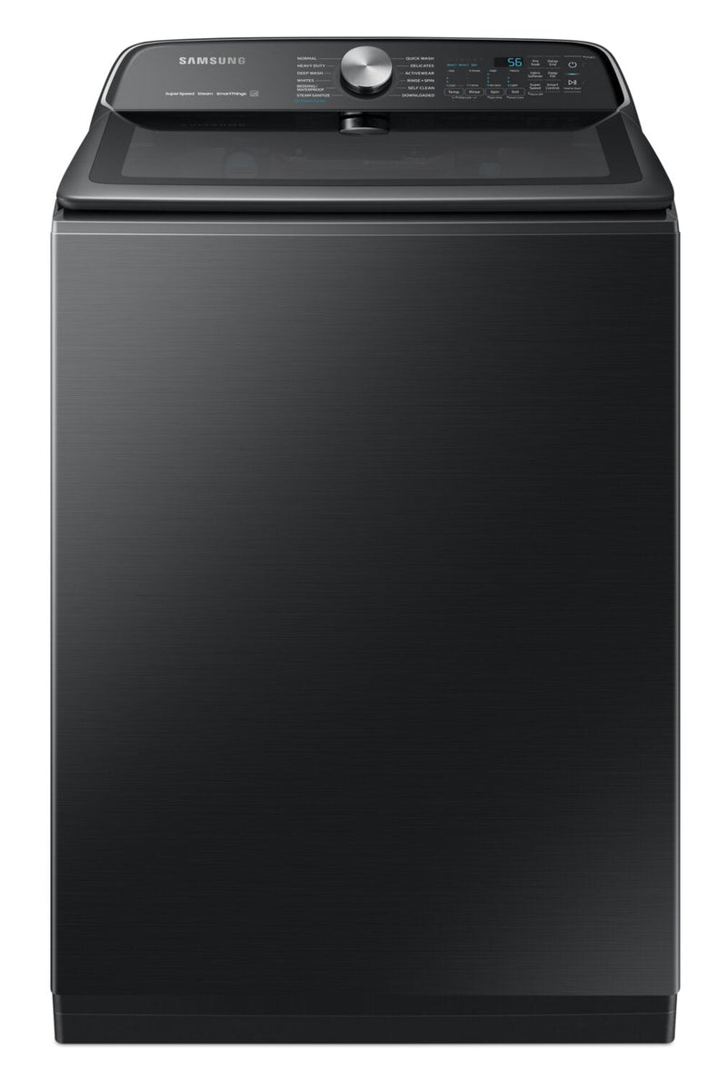 Samsung 6 Cu. Ft. Top-Load Washer with Steam Wash - WA52B7650AV/AC | Laveuse Samsung à chargement par le haut de 6 pi3 avec lavage à la vapeur - WA52B7650AV/ AC | WA52B76V