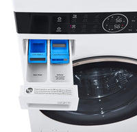 LG WashTower™ with 5.2 Cu. Ft. Washer and 7.4 Cu. Ft. Dryer - WKE100HWA |Tour de lavage WashTower<sup>MC</sup> de LG avec laveuse de 5,2 pi3 et sécheuse de 7,4 pi3 - WKE100HWA | WKE100HW