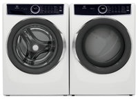 Electrolux 5.2 Cu. Ft. Front-Load Washer and 8 Cu. Ft. Gas Dryer - White | Laveuse à chargement frontal de 5,2 pi³ et sécheuse à gaz de 8 pi³ de Electrolux - blanches | ELFL75GW