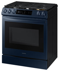Samsung Bespoke 6 Cu. Ft. Gas Range with Air Fry - NX60A8711QN/AA | Cuisinière à gaz Bespoke Samsung de 6 pi3 avec friture à air chaud - NX60A8711QN/AA | NX60A8NS