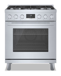 Bosch 800 Series 3.7 Cu. Ft. Industrial-Style Freestanding Gas Range - HGS8055UC | Cuisinière à gaz amovible Bosch de série 800 de 3,7 pi3 de style industriel - HGS8055UC | HGS8055U